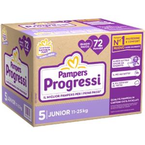 FATER SpA PAMPERS QUADRI PROGRESSI J 72PZ