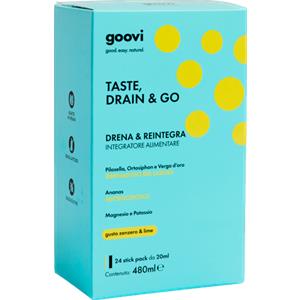Goovi Integratore Drenante Zenzero&Lime 24 Stick
