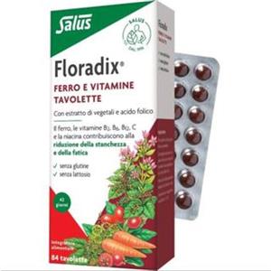 Eurosalus Salus Floradix Ferro E Vitamine Linfa D'erbe 84 Tavolette
