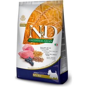 N&D Ancestral Adult Mini Agnello e Mirtilli 2.5KG