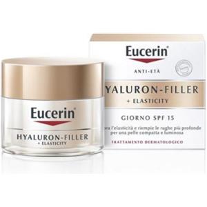 BEIERSDORF SpA Eucerin Hyaluron-Filler + Elasticity Crema Antirughe Giorno SPF 15 50 ml - Per la pelle matura