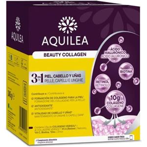 URIACH ITALY Srl Aquilea Beauty Collagen 30 bustine - Integratore Benessere Pelle Capelli e Unghie
