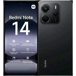 XIAOMI REDMi NOTE 14 DUAL SIM 6.67" OCTA CORE 256GB RAM 8GB 4G LTE ITALIA MIDNIGHT BLACK - MZB0IKVEU