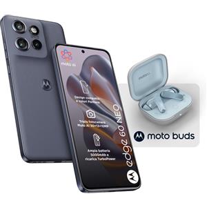 MOTOROLA EDGE 60 NEO 5G DUAL SIM 6.36" OCTA CORE 256GB RAM 8GB 5G ITALIA GRISAILLE BUNDLE + MOTO BUDS ARICOLARI BLUETOOTH - PBA80034ITA