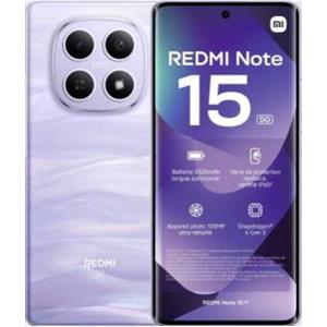 XIAOMI REDMI NOTE 15 5G 8+256GB 6.7" MIST PURPLE ITALIA - 51492