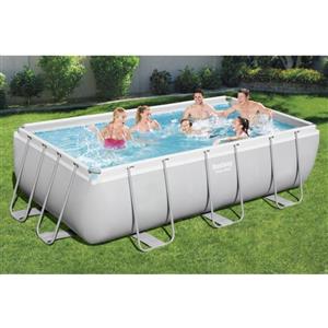Bestway Piscina Power Steel rettangolare 404x201x100H