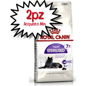 ROYAL CANIN GATTO ADULTO STERILISED + 7 ANNI 1,5 KG [PREZZO A CONFEZIONE - acquisto min. 2 confezioni]