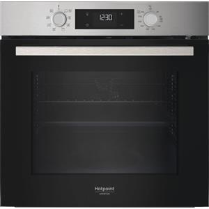Hotpoint Ariston Forno Elettrico da Incasso Ventilato Multifunzione con Grill 71 Litri 60 cm Classe A++ colore Nero e Acciaio Inox - HAO 275P X