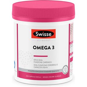 HEALTH AND HAPPINESS (H&H) IT. SWISSE Omega3 200 Capsule - Integratore per la funzione cardiaca