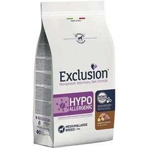 EXCLUSION DOG HYPOALLERGENIC CONIGLIO/PATATE KG 12 X 2 SACCHI [PREZZO A SACCO]