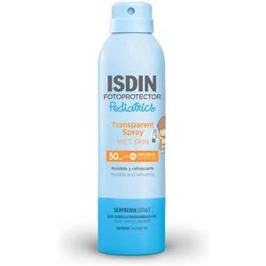 ISDIN Srl Transparent spray wet skin pediatrics spf50 250 ml