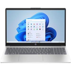 HP Laptop 15-fd0034nl Intel N N100 Computer portatile 39,6 cm (15.6 pollici) HD 4 GB DDR4-SDRAM eUFS Wi-Fi 6 (802.11ax) Windows 11 Home in S mode Argento