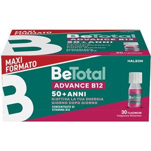 HALEON ITALY Srl Betotal advance b12 50+ anni integratore energizzante 30 flaconcini 7ml