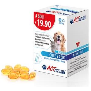 Ff Srl Ff Activepet Benessere Pelo E Cute 60 Softgel