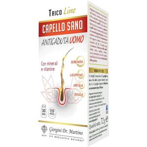 Dr.giorgini Ser-vis Srl Capello Sano Anticaduta Uomo Integratore Per Il Benessere Dei Capelli 120 Pastiglie