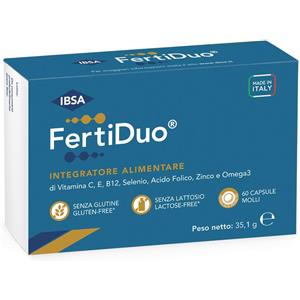 IBSA FARMACEUTICI IBSA FertiDuo Integratore Fertilità Maschile 60 Capsule