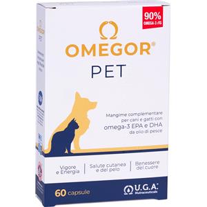 U.G.A. NUTRACEUTICALS SRL OMEGOR Pet 60 Cps